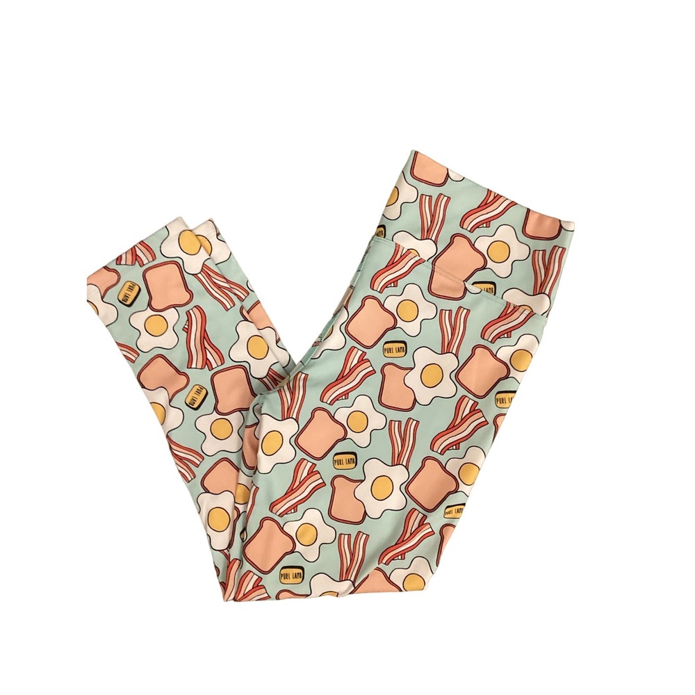 Purl Lamb Eggs and Bacon Leggings